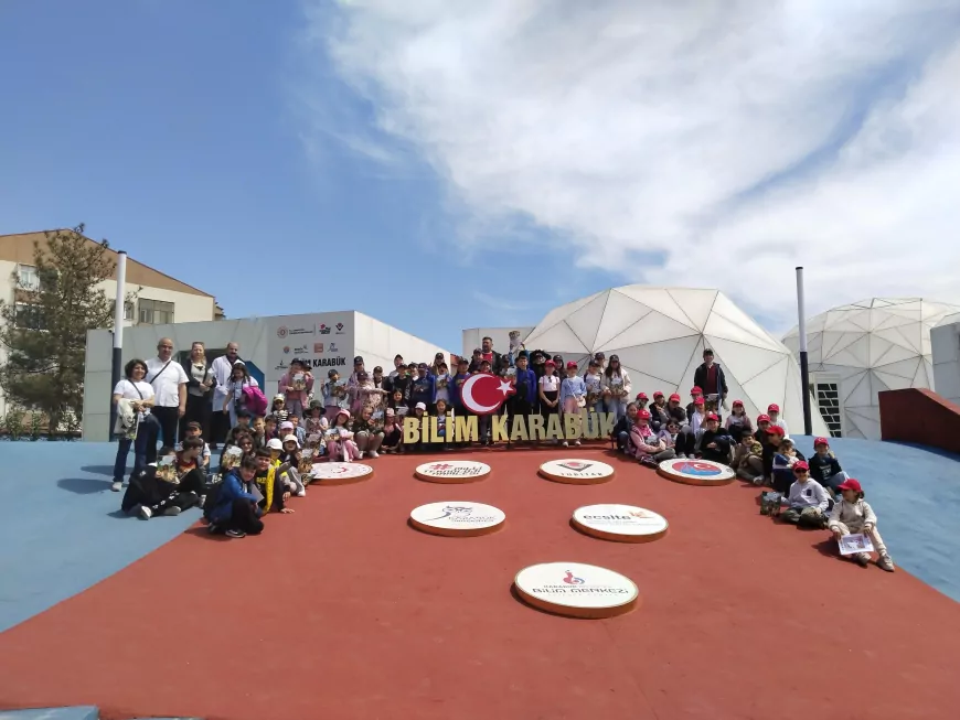 Karabük Bilim Merkezi Bartınlı Öğrencileri Ağırladı