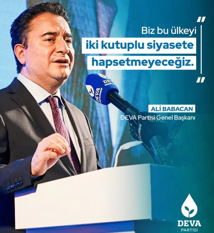 Ali Babacan'dan Üçüncü Yol Çağrısı