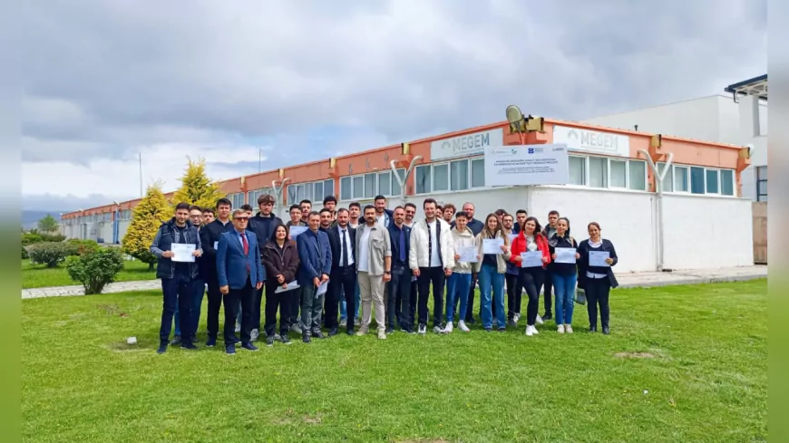 MEGEM 42. Dönem Mezunlarını Uğurladı: Eskişehir Sanayisine 46 Yeni Nitelikli Eleman
