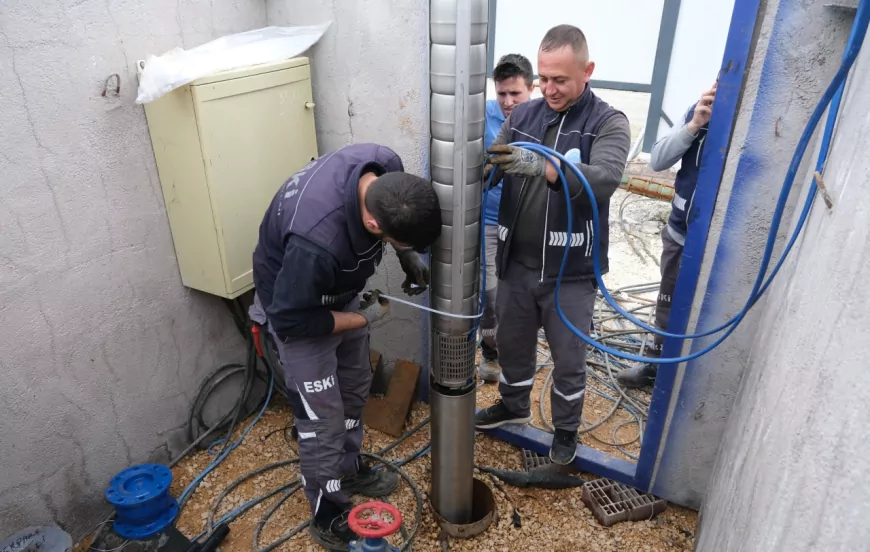 İnönü’de Su Teminine Güçlü Destek