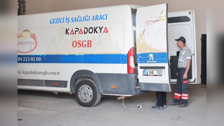 Nevşehir Belediyesi Personeline İş Güvenliği Eğitimi ve Sağlık Taraması