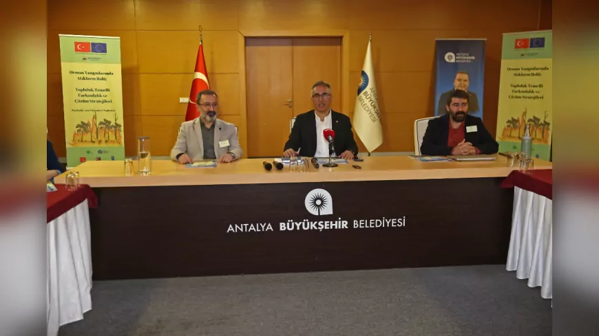 Antalya’da Orman Yangınlarına Karşı “Atıksız” Mücadele Başladı