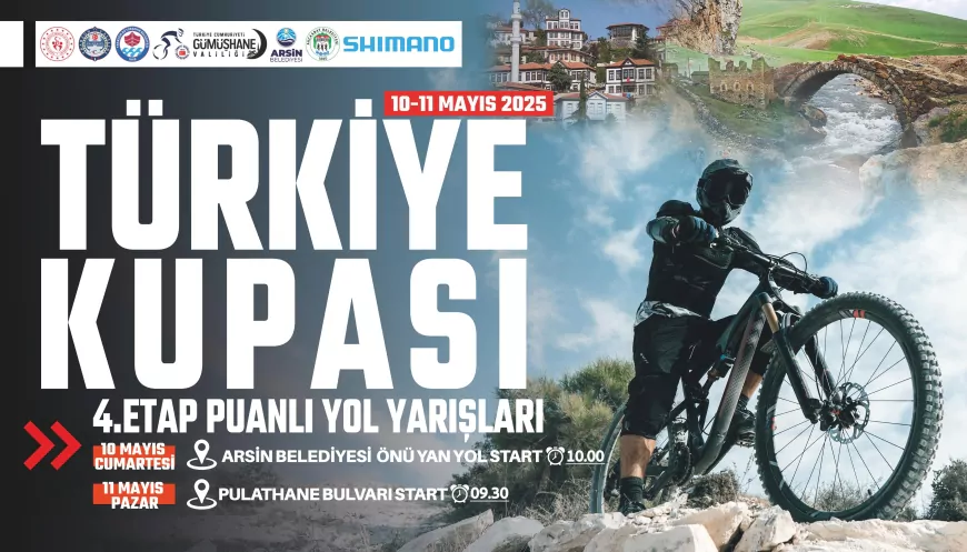Trabzon’da Türkiye Kupası Heyecanı: Pedallar Arsin ve Akçaabat’ta Dönecek