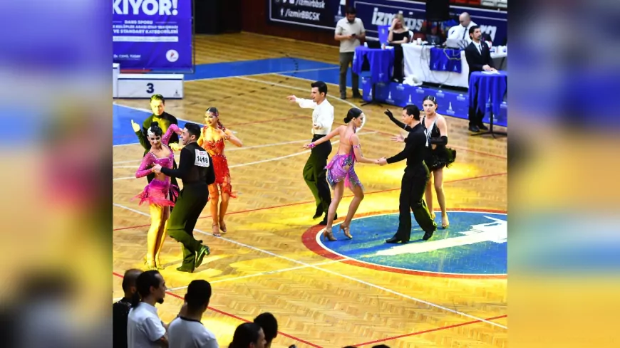 İzmir’de Dansın Ritmi Yükseldi: 400 Sporcu Kıyasıya Yarıştı