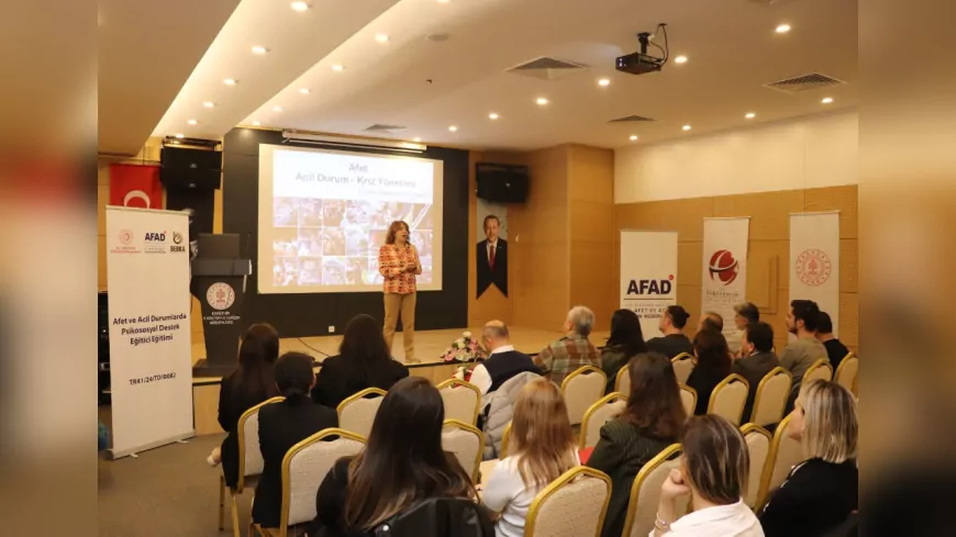 Eskişehir'de Kamu Çalışanlarına Afetlerde Psikososyal Destek Eğitimi Verildi