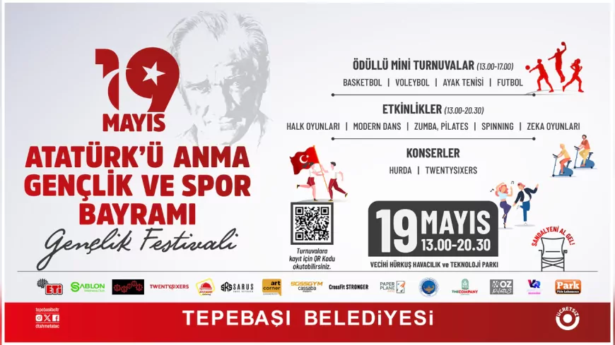 19 Mayıs Coşkusu Tepebaşı’nda Gençlik Festivali ile Yaşanacak
