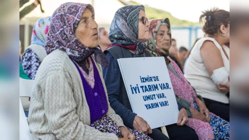 İzmir’de 12 Yıllık Su Hasreti Sona Erdi: Dikili’de Toprak Suya Kavuştu