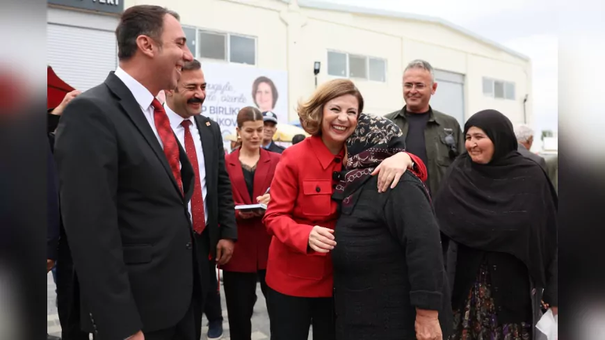 Başkan Ayşe Ünlüce Beylikova’da: “Kırsalda Yüreklere Dokunmaya Devam Edeceğiz”