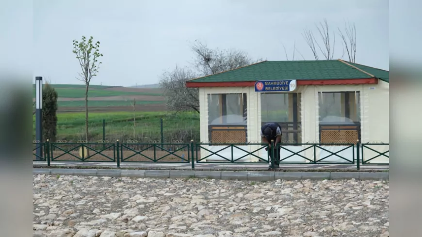 Büyükşehir’den Mahmudiye’ye Yeşil Destek: Göletli Park Çalışmaları Sürüyor