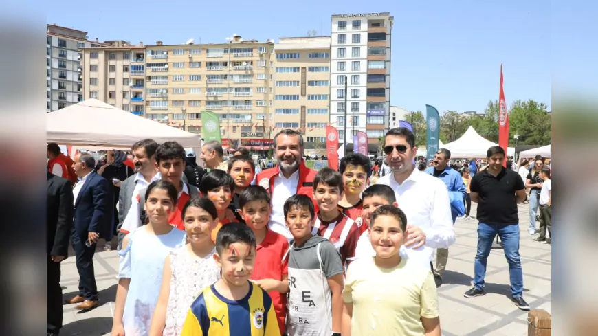 Geleneksel Oyunlar Tırı Elazığ’da Çocuklarla Buluştu