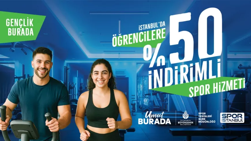 İBB’den Öğrencilere Spor Desteği: Spor İstanbul’da Yüzde 50 İndirim