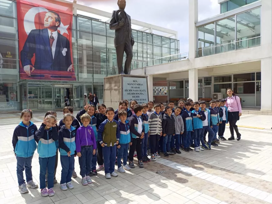 Gazi İlkokulu Öğrencilerinden Sukurusu Atölyesine Ziyaret