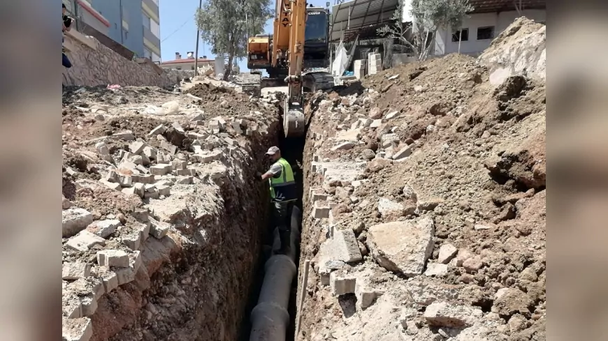 HATSU’dan Özyörük Mahallesi’ne 2.560 Metrelik Yeni Atık Su Hattı