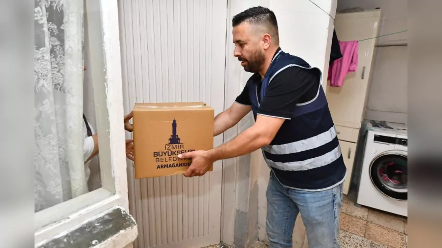 İzmir Büyükşehir Belediyesi’nden Bayram Öncesi 40 Bin Aileye Gıda ve Alışveriş Desteği