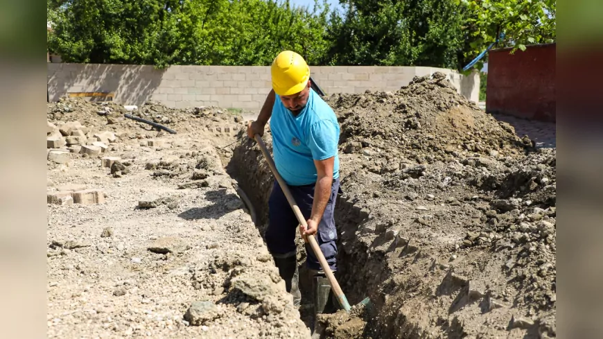 Mekece Mahallesi’nde 2 Bin Metrelik İçme Suyu Hattı Yenileniyor