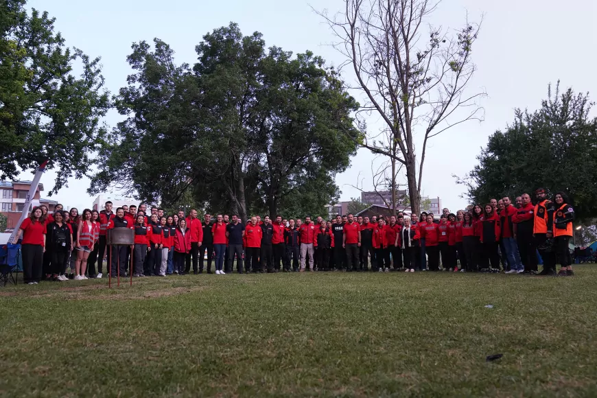 Arama Kurtarma Profesyonelleri ve Gönüllüleri Tepebaşı’nda Kamp İçin Buluştu