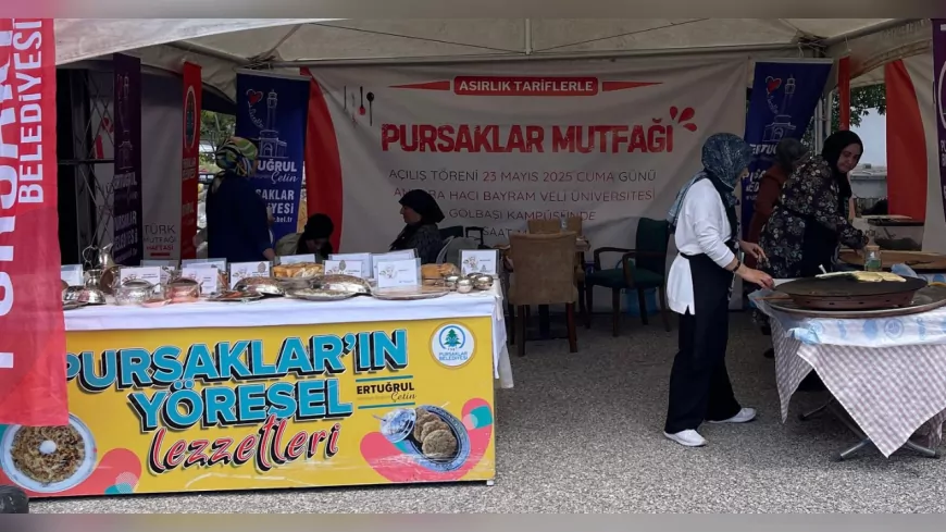 Pursaklar’ın Yöresel Lezzetleri Türk Mutfağı Haftası’nda Tanıtıldı