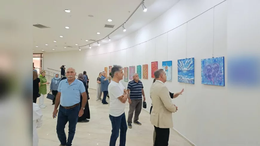 Uzman Doktor Gülay Şimşek’in Resim Sergisi Elazığ’da Sanatseverlerle Buluştu