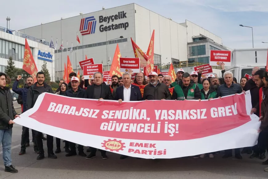 EMEP’ten Meclis’e İşçi Yasası Teklifi: Barajsız Sendika, Yasaksız Grev, Güvenceli İş