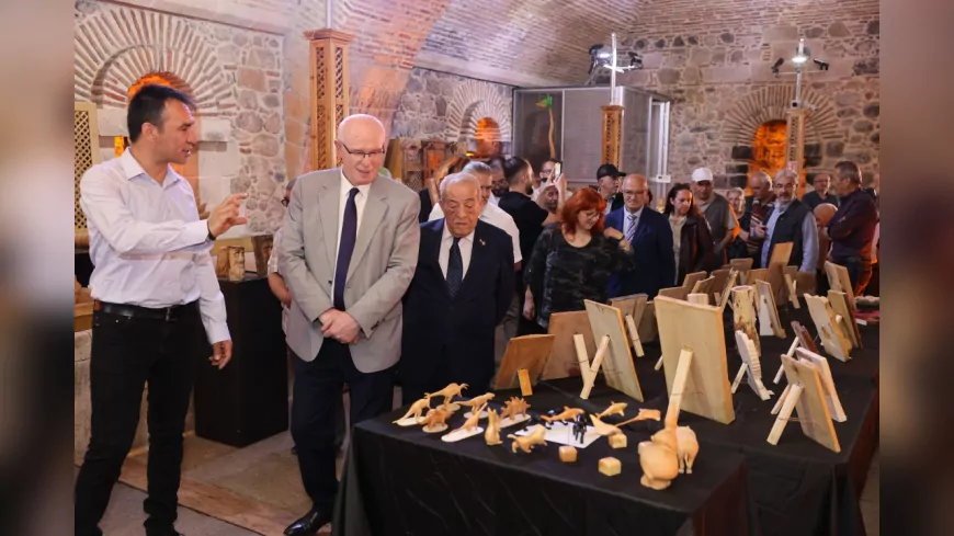 Odunpazarı’nda Ahşap Sanatı Sergisi: Halk Merkezlerinden Sanata Yolculuk
