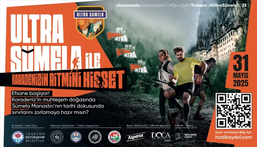 Ultra Sümela Maratonu Üçüncü Kez Trabzon'da Start Alıyor