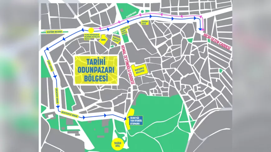 Eskişehir’de Tur Otobüslerine Yeni Park ve İndi-Bindi Düzenlemesi