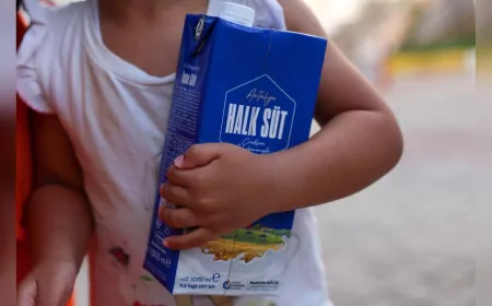 Antalya’da 30 Bin Çocuğa Sağlıklı Gelecek: Halk Süt Projesi Büyüyor