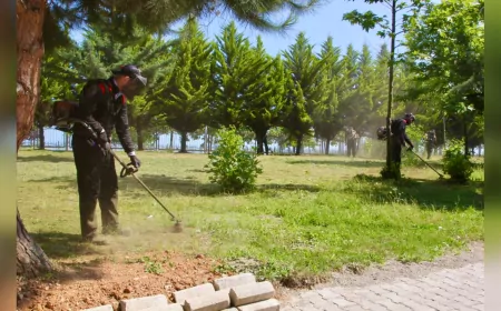 Giresun Belediyesi’nden Parklara Yaz Bakımı: Temizlik ve Onarıma Hız Verildi