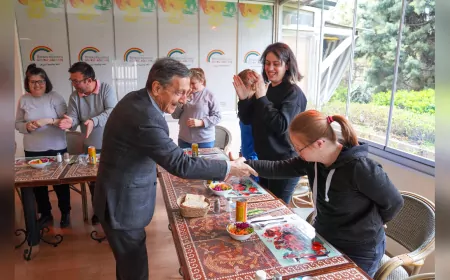 Gökkuşağı Kafe ile Özel Bireyler Hem Üretiyor Hem Sosyalleşiyor