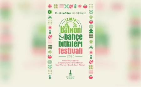İzmir’de Bir İlk: Balkon ve Bahçe Bitkileri Festivali Başlıyor