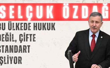 Yeni Yol Partili Selçuk Özdağ’dan torba yasaya ret: ‘Bu ülkede hukuk değil, çifte standart işliyor’