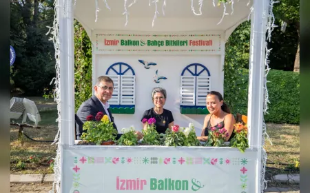 Kültürpark Çiçek Açtı: İzmir Balkon ve Bahçe Bitkileri Festivali Renkli Başladı