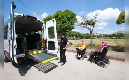 Büyükşehir’in “Engelsiz Taksi” Hizmeti, Uğurlu Kardeşlerin Umudu Oldu