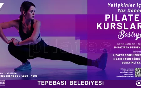 Tepebaşı Belediyesi’nden Yetişkinlere Pilates Kursu Fırsatı