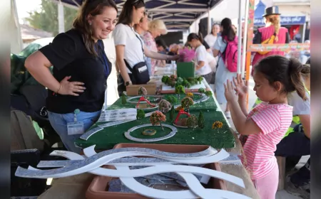 Başkan Ünlüce’den Alpu Ziyareti ve Çocuklara Şenlik Sürprizi