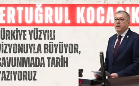 AK Parti’li Ertuğrul Kocacık: ‘Türkiye Yüzyılı vizyonuyla büyüyor, savunmada tarih yazıyoruz’
