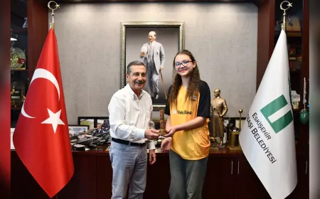 Başkan Ataç’tan VakıfBank’a Transfer Olan Hacer Beren Kıraç’a Tebrik