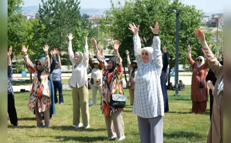Kadınlar Sağlıklı Yaşam İçin Doğada Buluştu