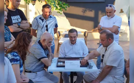 Tepebaşı Belediyesi Tavla Turnuvası’nda Final Heyecanı