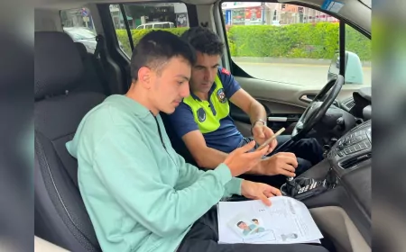 YKS Günü Öğrencilerin Yanında: Zabıta Ekiplerinden Anlamlı Destek