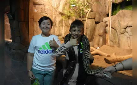 Eskişehir Hayvanat Bahçesi’nden Öğrencilere Karne Hediyesi: Gece Turu ve Yazlık Sinema