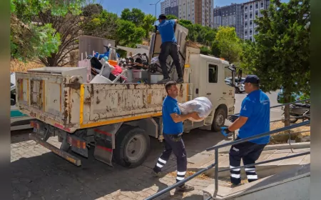 İzmir Büyükşehir Belediyesi’nden Mağdur Aileye Konut Desteği