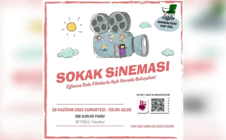 İBB’den Çocuklara Yaz Neşesi: Sururi Parkı’nda Açık Hava Sineması