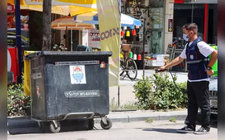 Yalova Belediyesi’nden 14 Mahallede Yoğun İlaçlama Çalışması