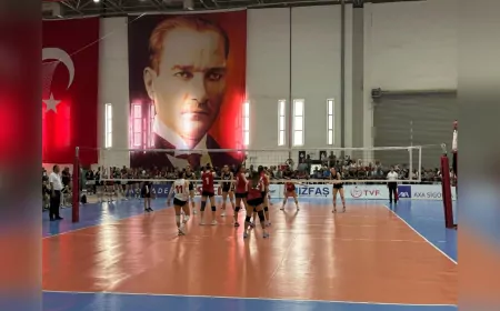 Festival Voleybol Coşkusu Fuar İzmir’de Sürüyor