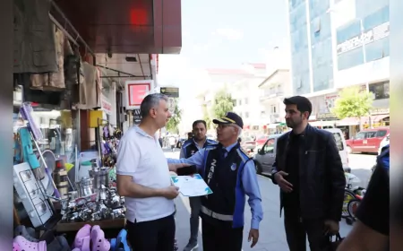 Ardahan’da Kaldırım İşgallerine Karşı Sıkı Denetim: Kurallara Uyana Teşekkür, Uymayana Ceza