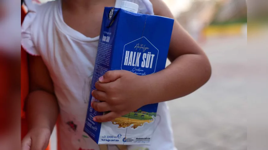 Antalya’da 30 Bin Çocuğa Sağlıklı Gelecek: Halk Süt Projesi Büyüyor