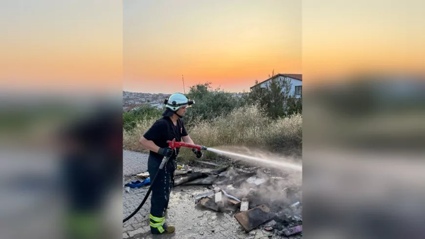 Yalova İtfaiyesi Bayramda 7/24 Görev Başındaydı