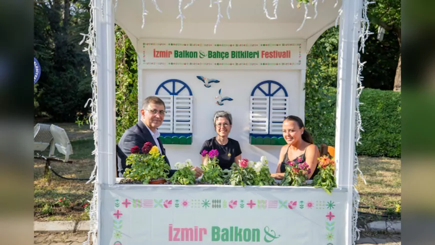 Kültürpark Çiçek Açtı: İzmir Balkon ve Bahçe Bitkileri Festivali Renkli Başladı