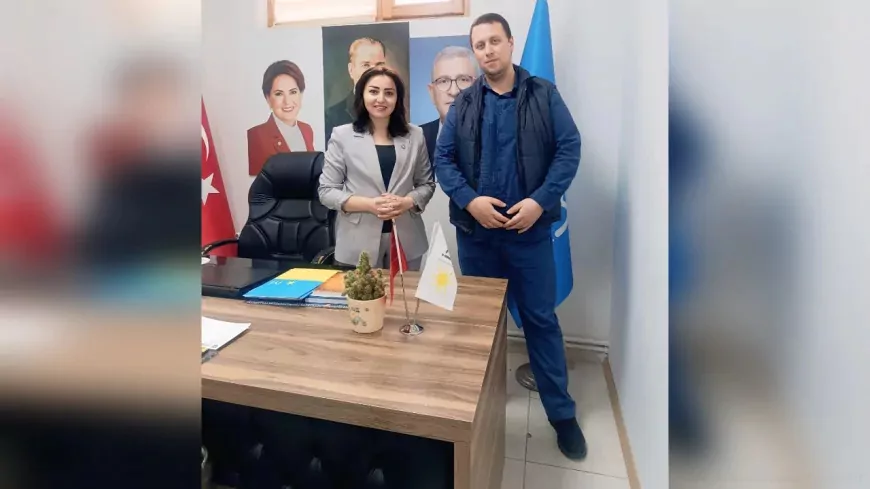 Ajans Expres Gazetesin'den  İYİ Parti İlçe Başkanı Cihanur Öncar’a Ziyaret